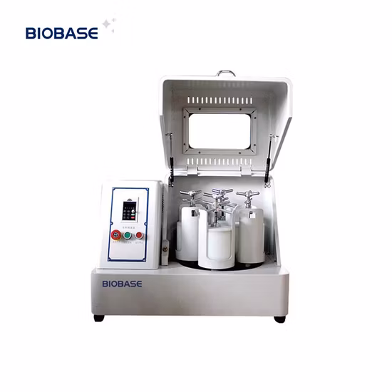 Biobase Square Model Vertical Planetary Ball Mill for Lab