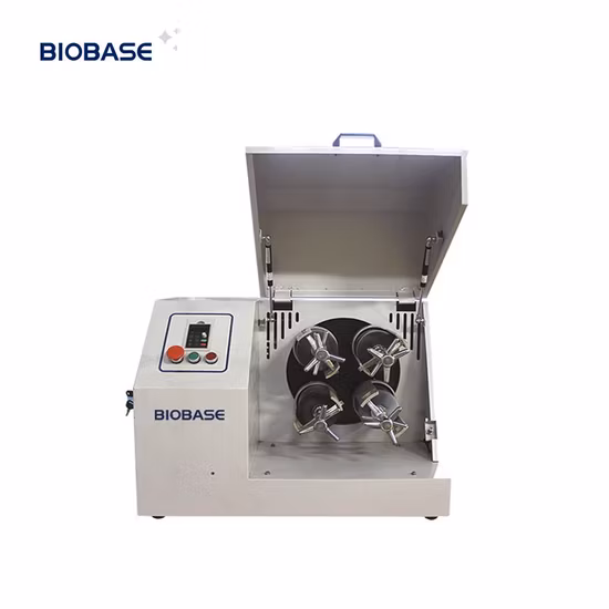 Biobase Square Model Vertical Planetary Ball Mill for Lab