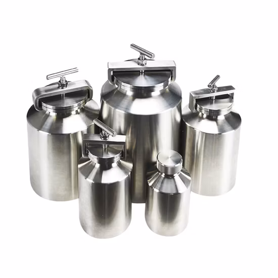 2023 상하이 Gongtao 유성 볼밀 기계용 최고 품질 SS304 용기